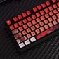 Asuka 104+18 Clear PC+PBT Dye-subbed Pudding Jelly Keycaps Set OEM Profile Mechanical Keyboard